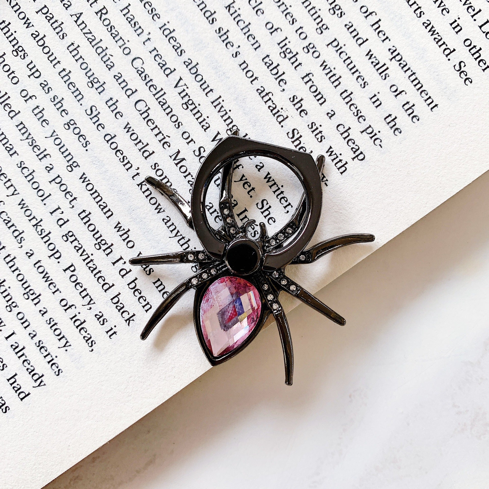 Soportes de teléfonos móviles de la araña de electroplatación de escritorio de escritorio al por mayor